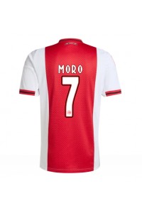 Ajax Raul Moro #7 Jalkapallovaatteet Kotipaita 2025-26 Lyhythihainen